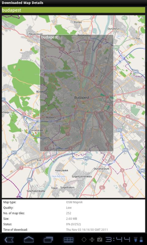 Outdoor Offline Maps Screen 3