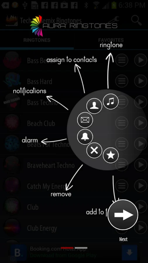 Efeitos de som Ringtones - screenshot