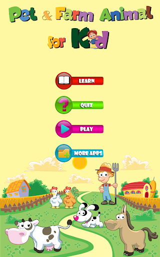 Pet Farm Learning For Kid