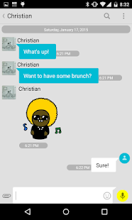 How to download KakaoTalk theme Material Cyan 4.0.0 unlimited apk for pc