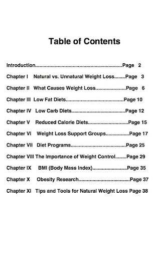 【免費書籍App】Natural Weight Loss Book Guide-APP點子