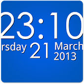 Simple Digital Clock Widget