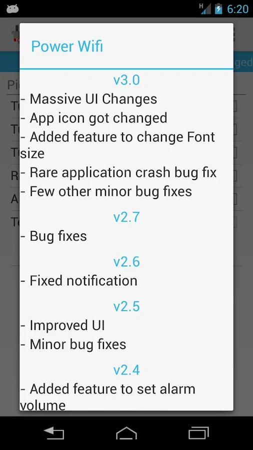    Power WiFi- screenshot  