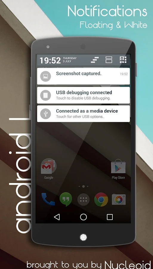 Android L Theme - CM11 PA - screenshot