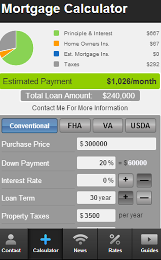 Robert Justice's Mortgage Mapp