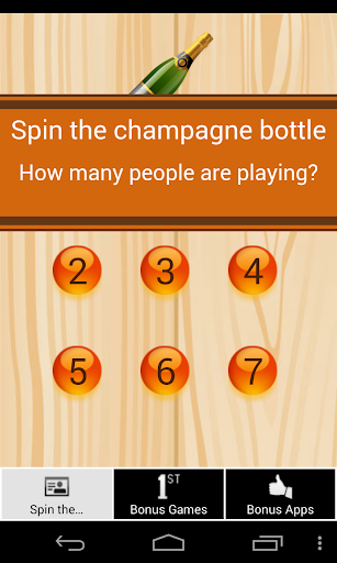 Spin the Champagne Bottle