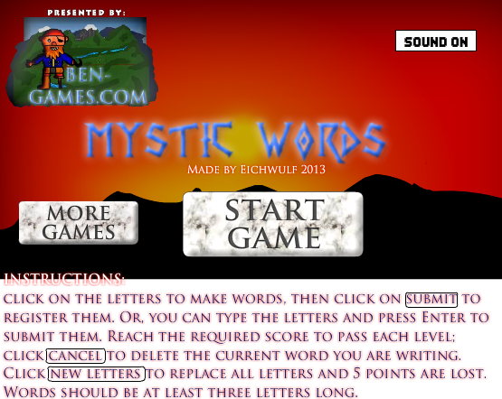Mystic Words Screen 2