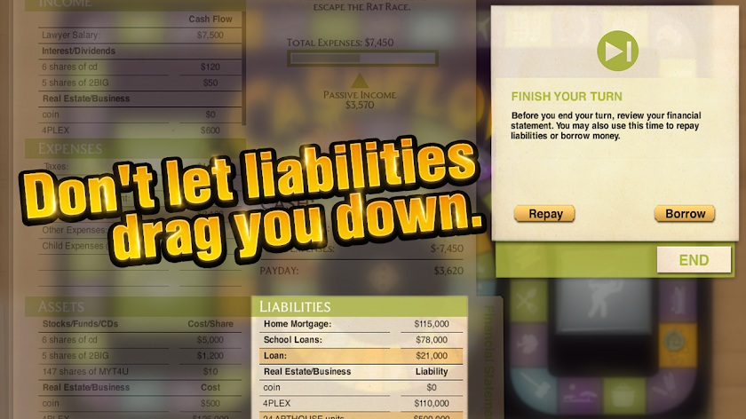 CASHFLOW - The Investing Game Screen 3