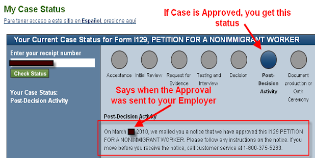H1B Status Screenshots 14