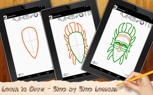 免費下載角色扮演APP|Learn to Draw Face Masks app開箱文|APP開箱王