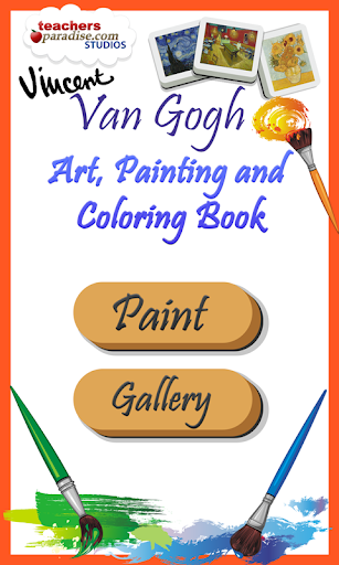 Adult Coloring Book Van Gogh