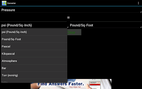 Metric conversion calculator, chart & table - online converter for US customary & metric system unit