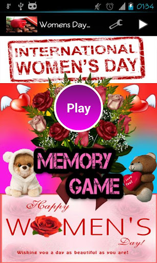 Women's Day Memory Game
