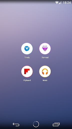 【免費個人化App】White Circle - Round Icon Pack-APP點子