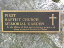 First Baptist Church Memorial Garden