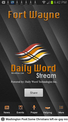 Daily Word Stream Fort Wayne