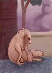I love you (like a dog with knuckling problems)
