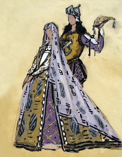 Costumes Sketch for the William Shakespear play 'Romeo and Juliet'
