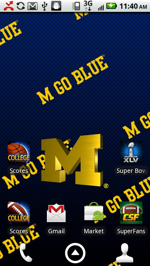 Android application Michigan Live Wallpaper HD screenshort