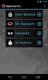 Mi Backup Pro - pantalla de miniaturas