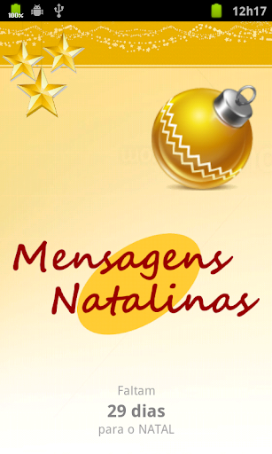 Mensagens de Natal e Ano Novo