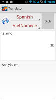 Spanish Vietnamese dictionary APK צילום מסך #14