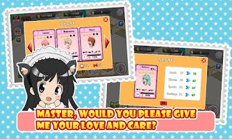 Moe Girl Cafe APK Gambar Screenshot #9