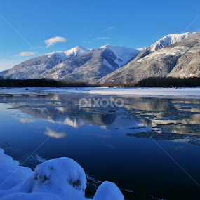 Skeena River by Todd Bellamy - Landscapes Mountains & Hills
