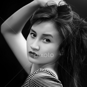 by Anthony Bagaskara - Black & White Portraits & People