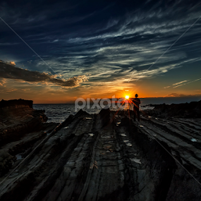 Alone by Nyoman Sundra - Landscapes Sunsets & Sunrises