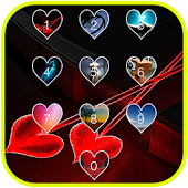 Love Keypad Lock Screen
