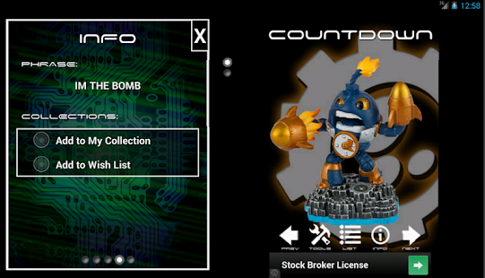 Skylanders Database - screenshot thumbnail
