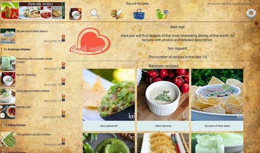 Sauce recipes Screenshots 1