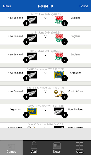 【免費運動App】H2H All Blacks Rugby Predictor-APP點子