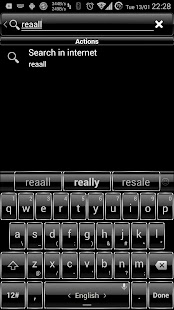 TouchPal Frame Silver skin