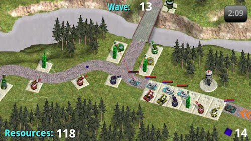 Android application Tower Raiders 2 GOLD screenshort
