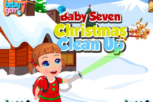 Baby Christmas Clean Up