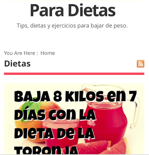 Para Dietas