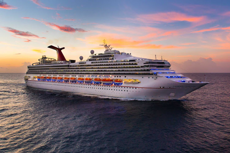 Carnival Sunshine sails to the Caribbean, Bahamas and Bermuda.