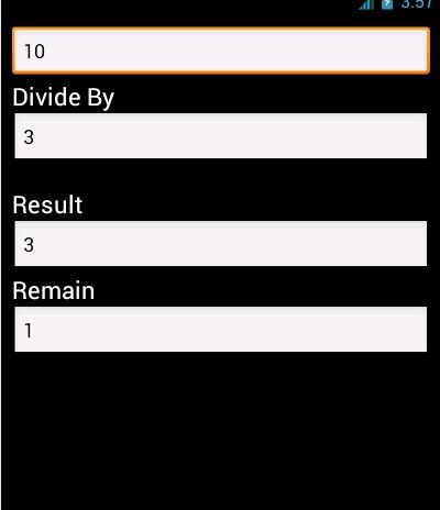 Remainer Calculator no ad