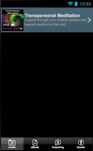Android application Transpersonal Meditation screenshort