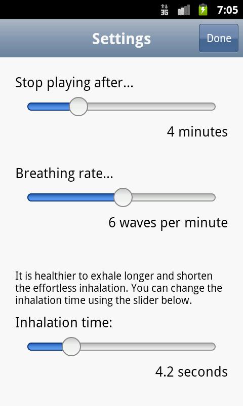Respiroguide Pro Screen 2
