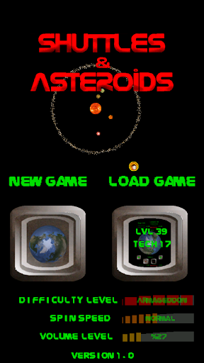 Shuttles Asteroids