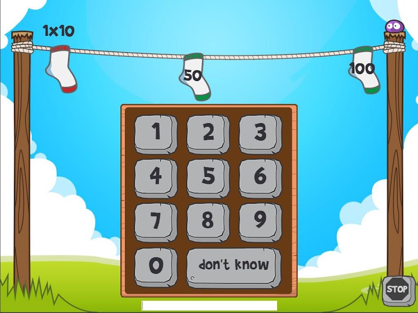 Math Blobs Times tables Screen 3