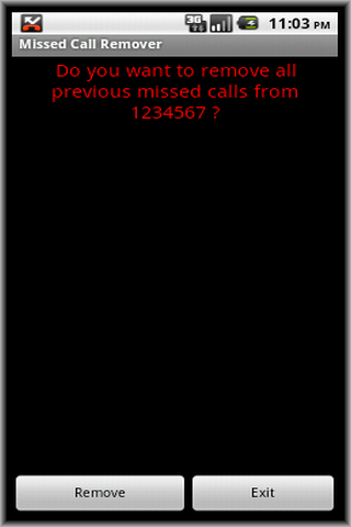 Missed Call Remover