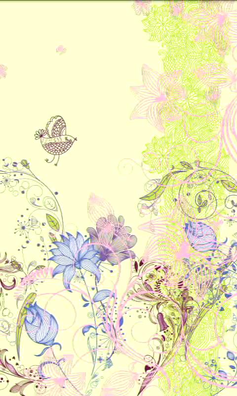 Ornate Garden Live Wallpaper Screen 2