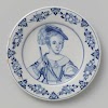 Dish with a Portrait of Prince William III as a Child