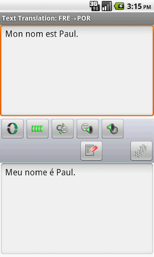 Eng-Por-Fre Offline Translator