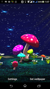How to get 3D Mushroom Live Wallpaper Sky patch 1.2 apk for bluestacks