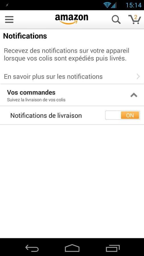   Boutique Amazon – Capture d'écran 